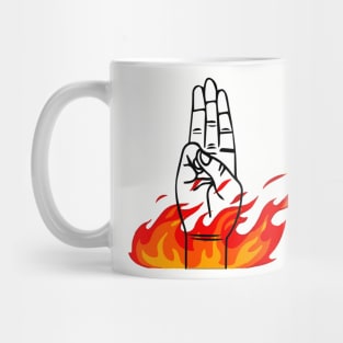 Mockingjay Salute -  Hunger Games Mug